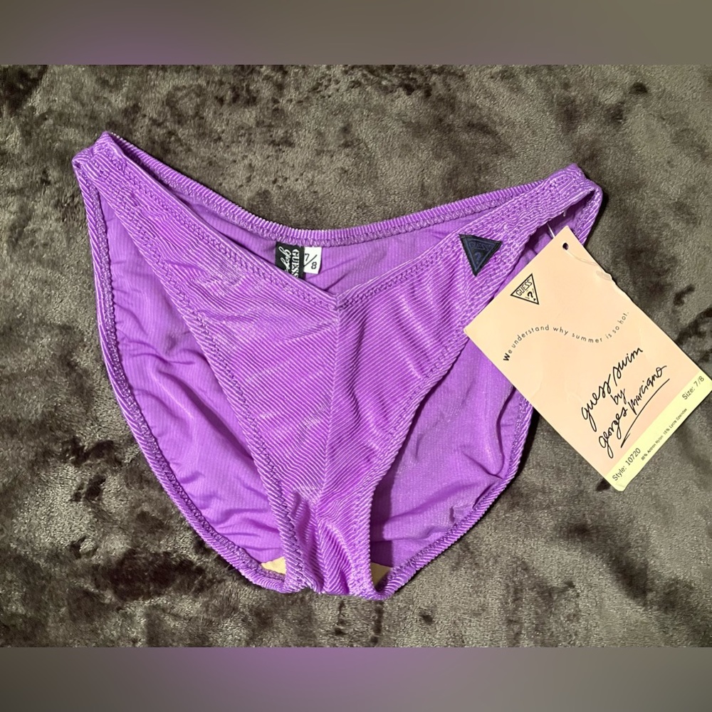 Guess Purple Swim Bottom - Picture 1 of 5